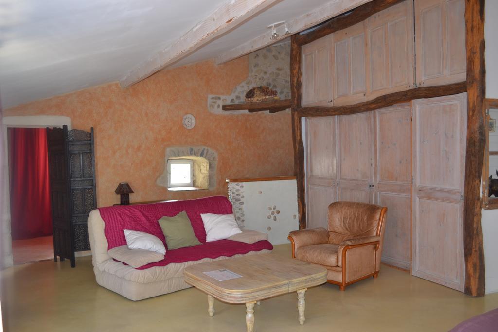 Maison D'Hotes Les Fougeres Mirmande Eksteriør billede